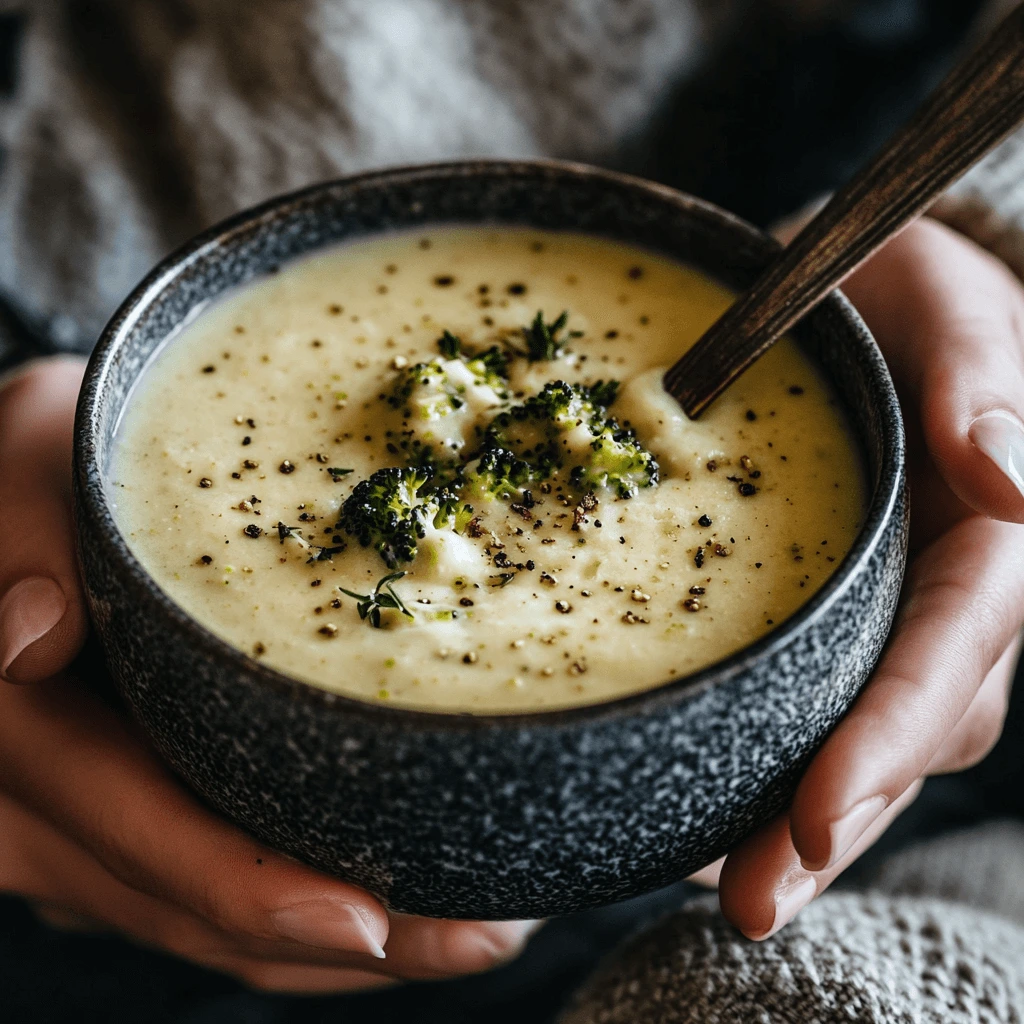 A variety of Velveeta Broccoli Cheese Soup variations with added ingredients like crispy bacon, grilled chicken, croutons, and shredded cheddar cheese