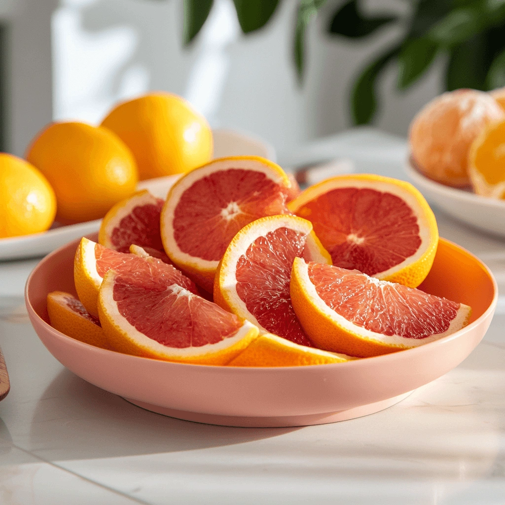 Cara Cara orange close-up with bright citrus color