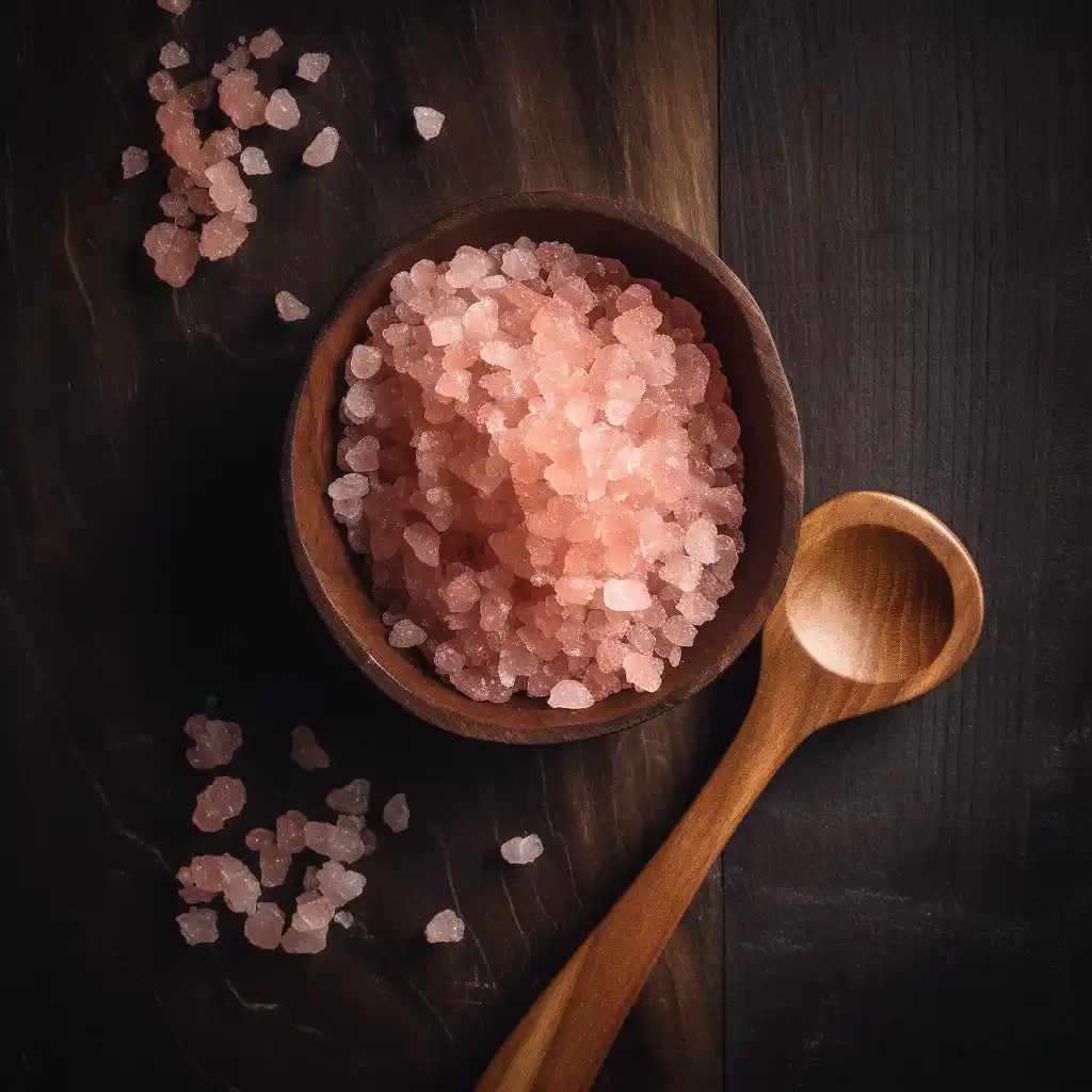 Lead in Himalayan pink salt – wooden spoon macro