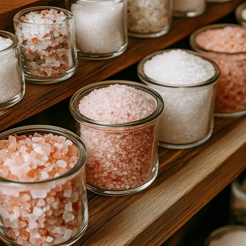 comparing pink Himalayan table salt with other salts
