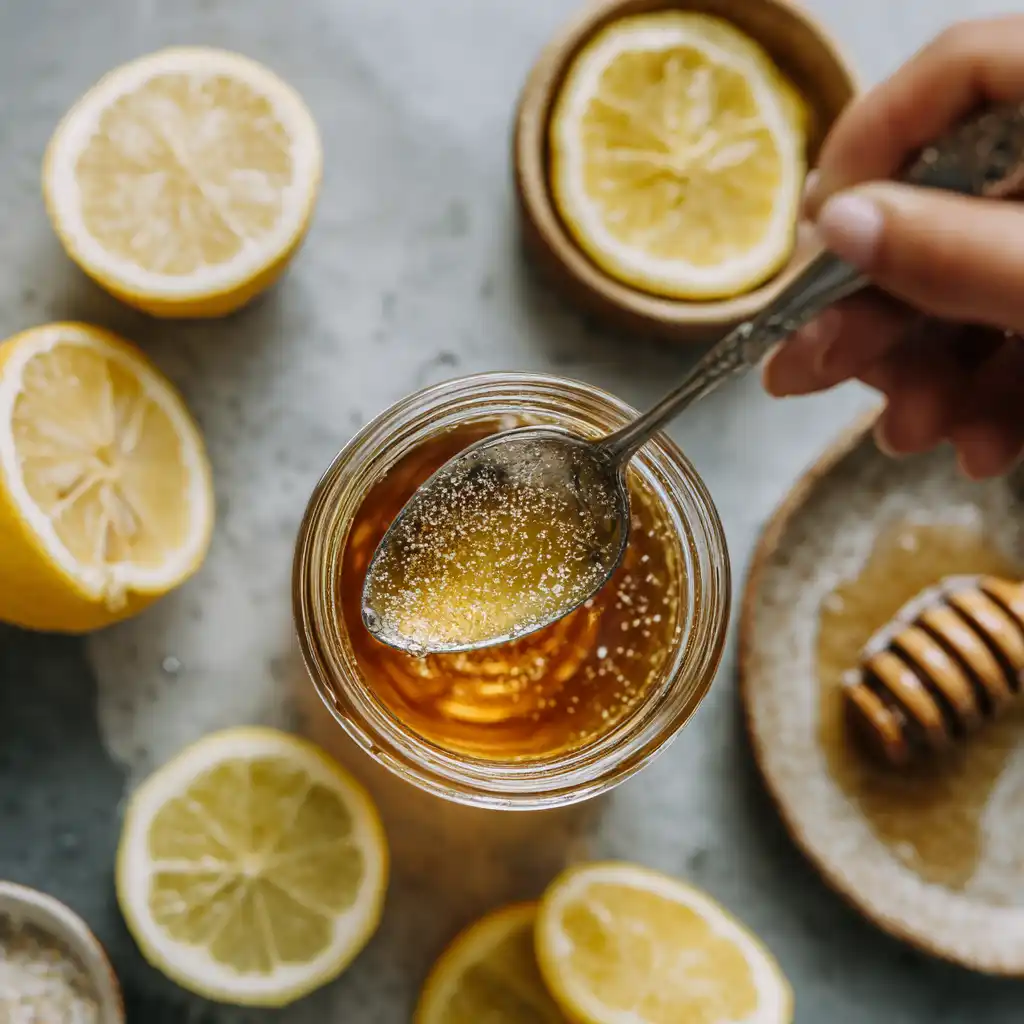Mixing base ingredients for Zepbound drink